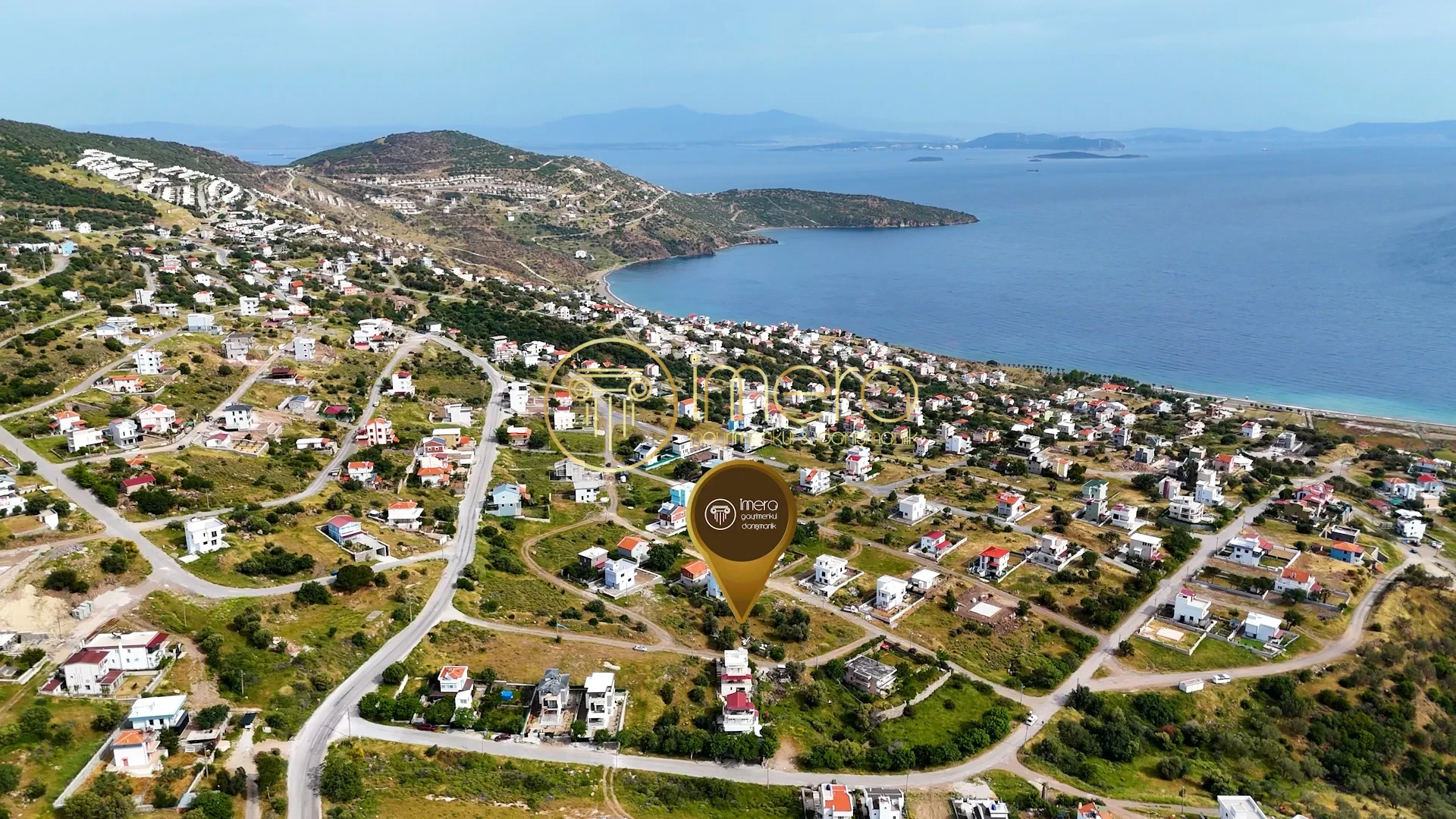 DİKİLİ ÇANDARLI BİMEYKO KOOPERATİF İÇİNDE SATILIK VİLLA ARSASI 