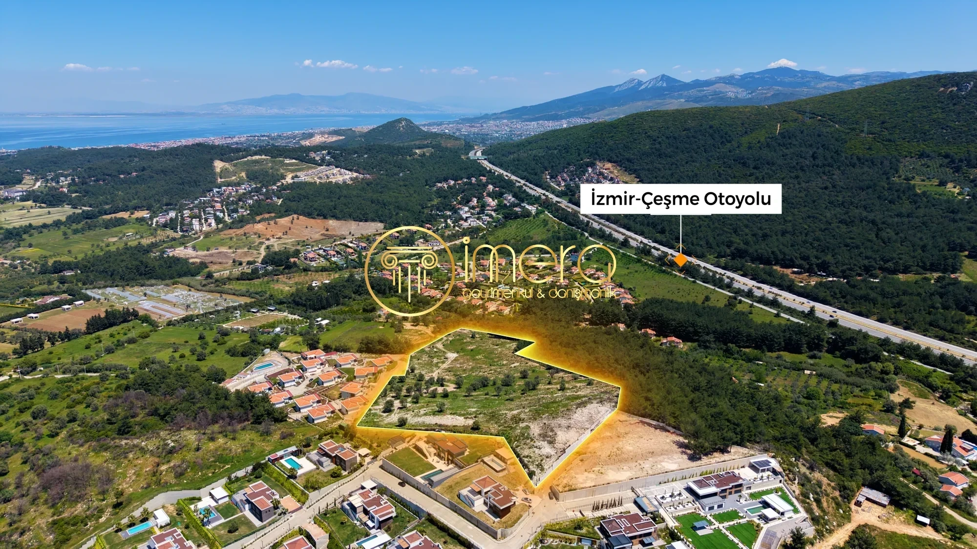 URLA KEKLİKTEPE'DE PRESTİJLİ VİLLA PROJELERİNE KOMŞU 34366M²