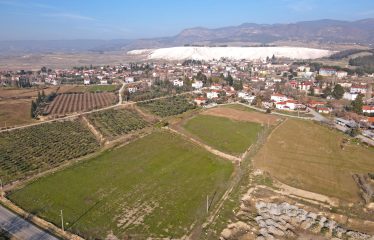 DENİZLİ PAMUKKALE’ DE TURİZM PROJELERİNE UYGUN İMARLI ARSA